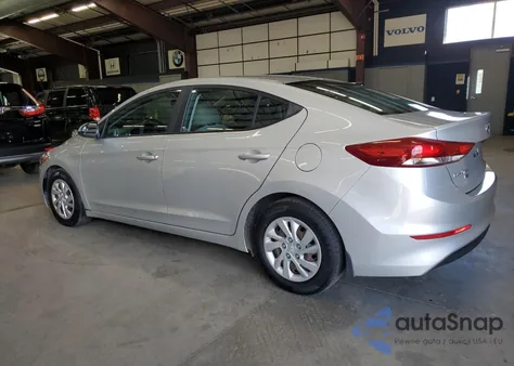 2018 Hyundai Elantra Se из США, поврежденный, VIN 5NPD74LFXJH349630